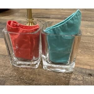 Johnnie Walker “THE SOCIETY” Charter Member 2003 Low-Ball Rocks Glass (Set of 2)